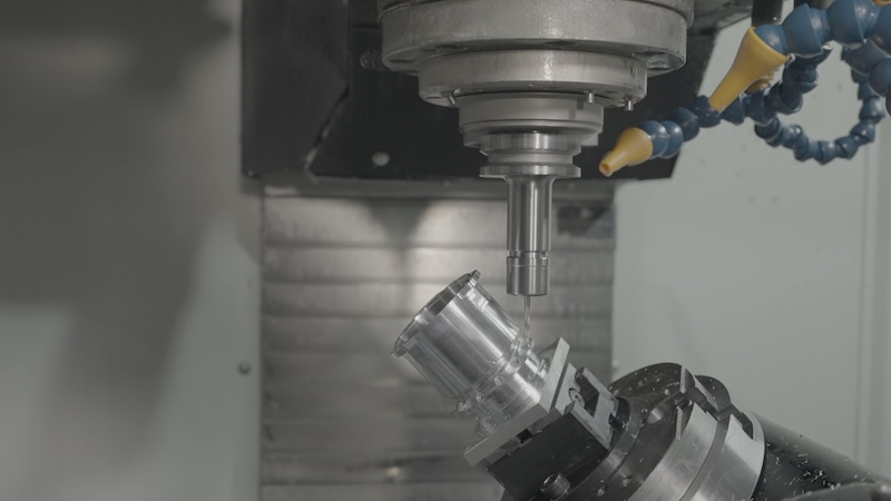 Fresatura CNC a 5 assi